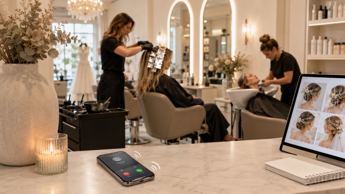 A strong salon presence undermined by a phone that rings out unanswered
